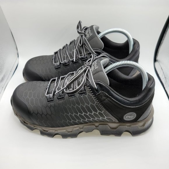 TIMBERLAND PRO POWERTRAIN SPORT ALLOY WORK SNEAKER Women's A1JY4 US Size 8W - Picture 2 of 6